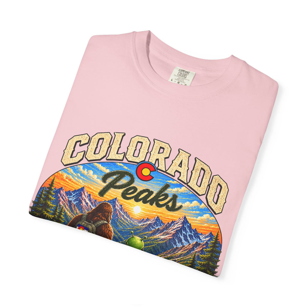 Colorado Peaks T-Shirt — One State, Endless Adventures Outdoor Graphic Tee