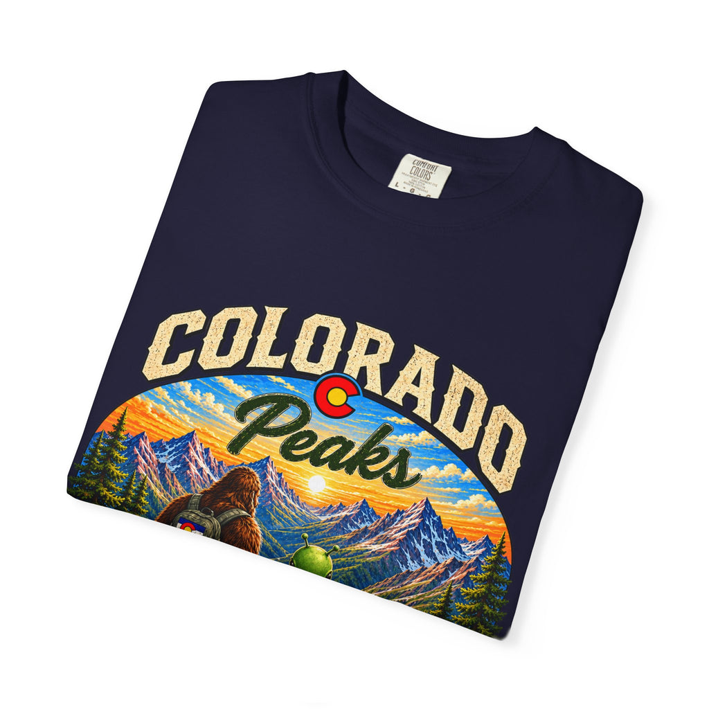 Colorado Peaks T-Shirt — One State, Endless Adventures Outdoor Graphic Tee