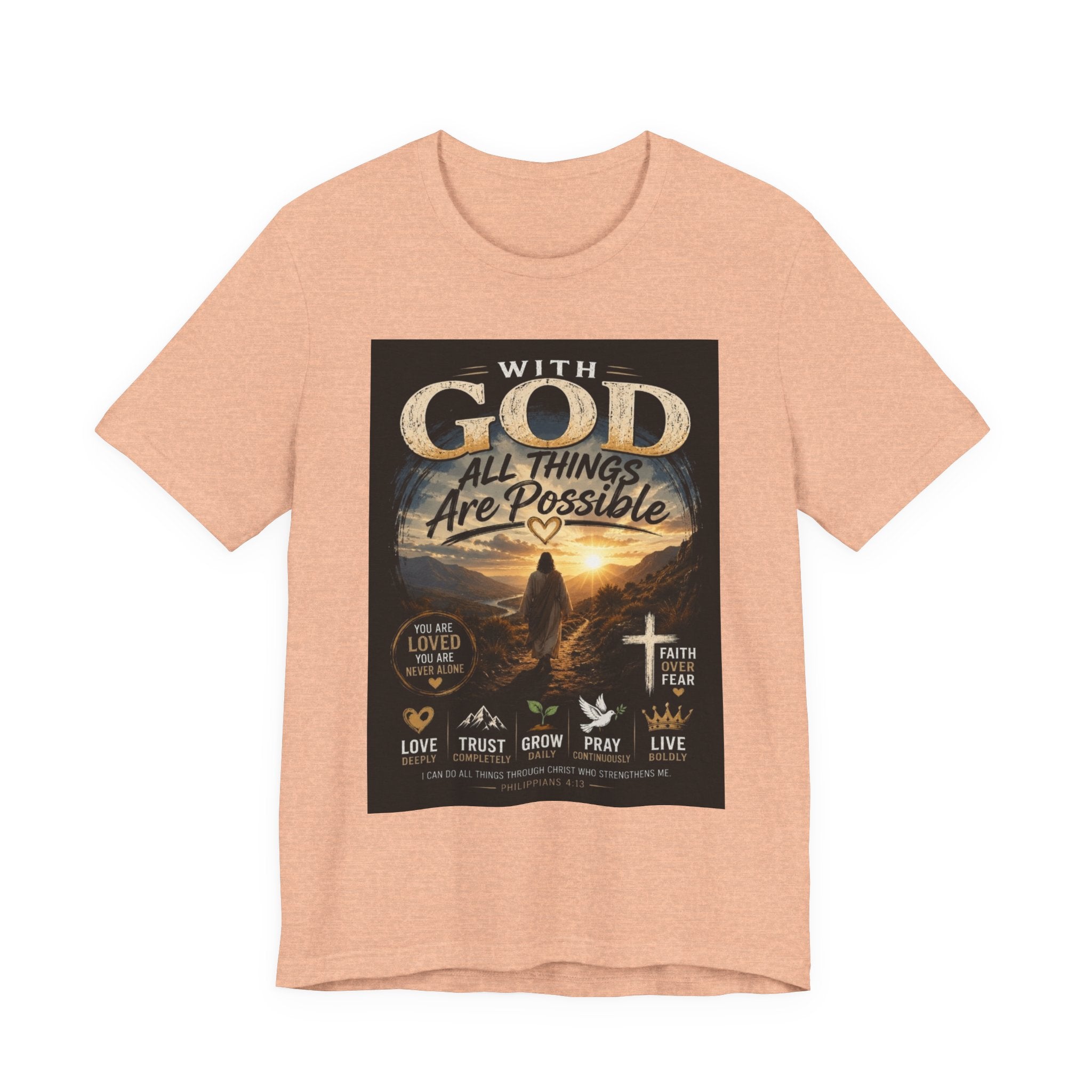 Unisex Jersey Short Sleeve Tee