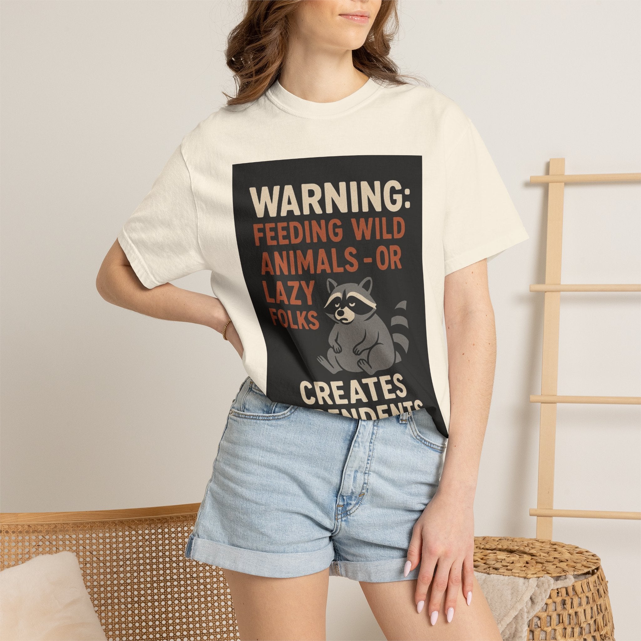 Warning: Feeding Wild Animals or Lazy Folks Creates Dependents T-Shirt