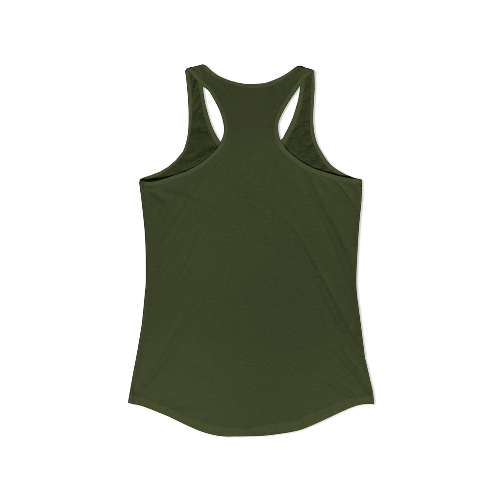 Women's Ideal Racerback Tank " SHARE THE LOVE"