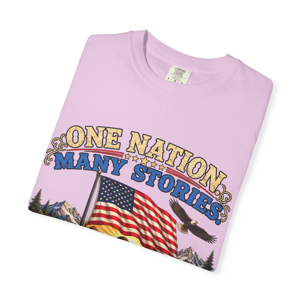 One Nation Many Stories One Flag T-Shirt