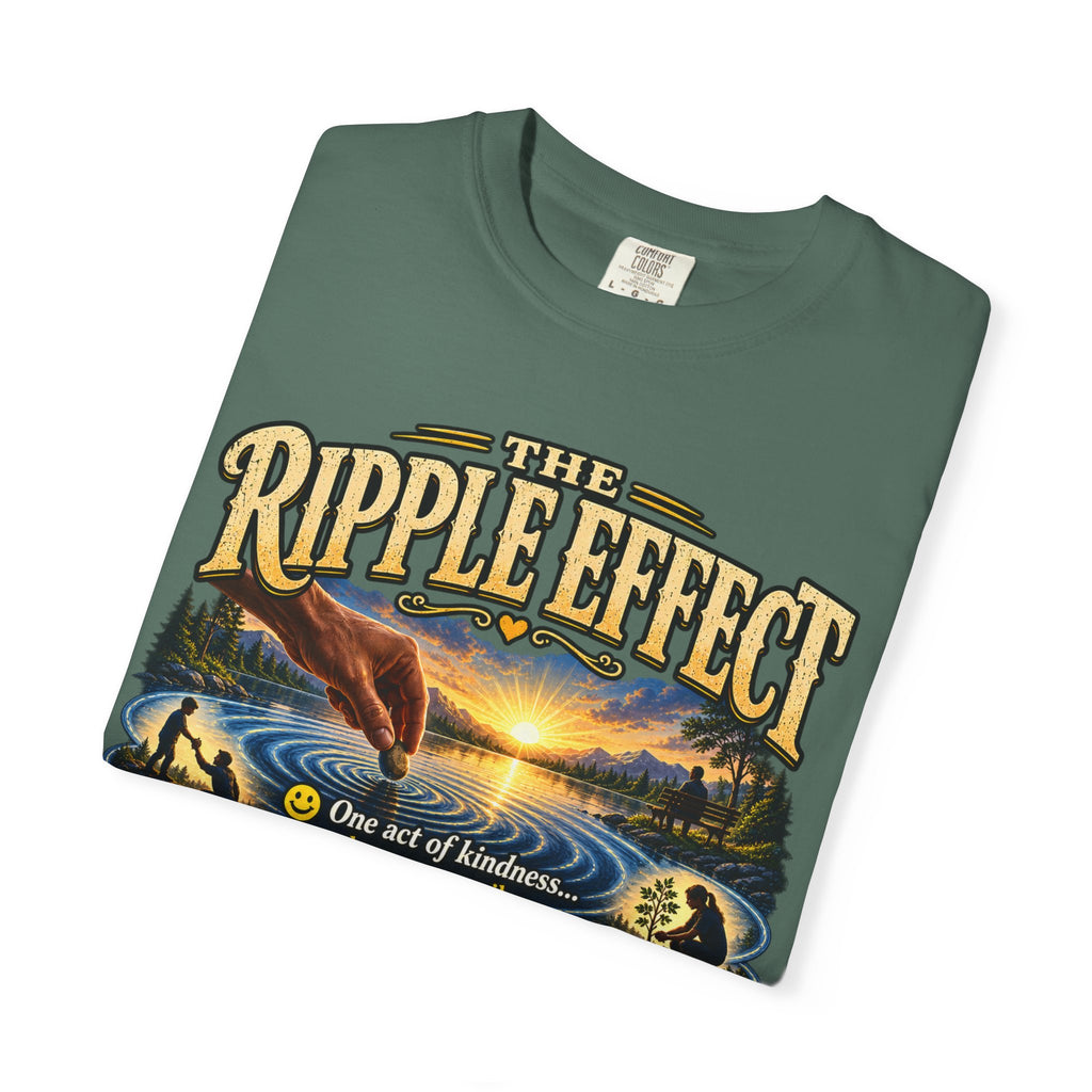 Ripple Effect T-Shirt — Inspirational Nature Graphic Tee