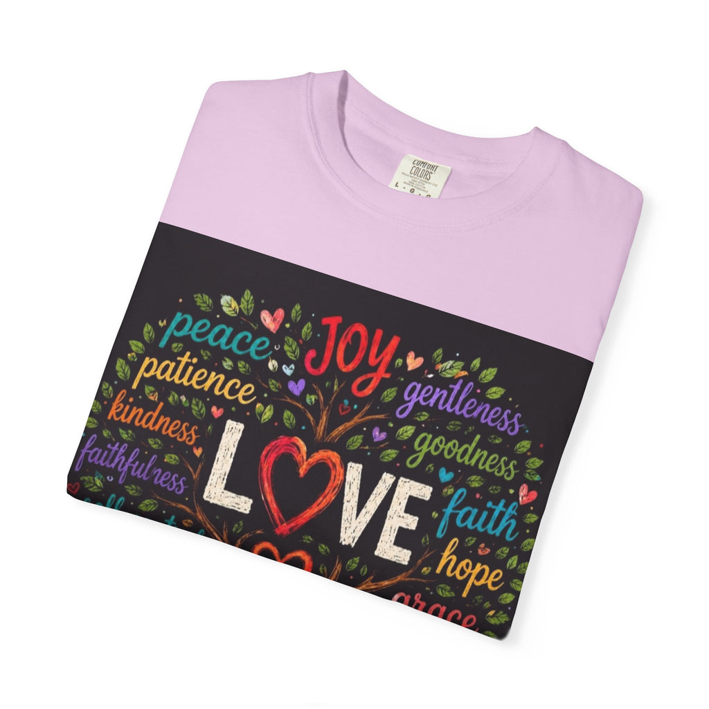 Love Tree T-Shirt — "Fruit That Grows From Love" Inspirational Faith Tee
