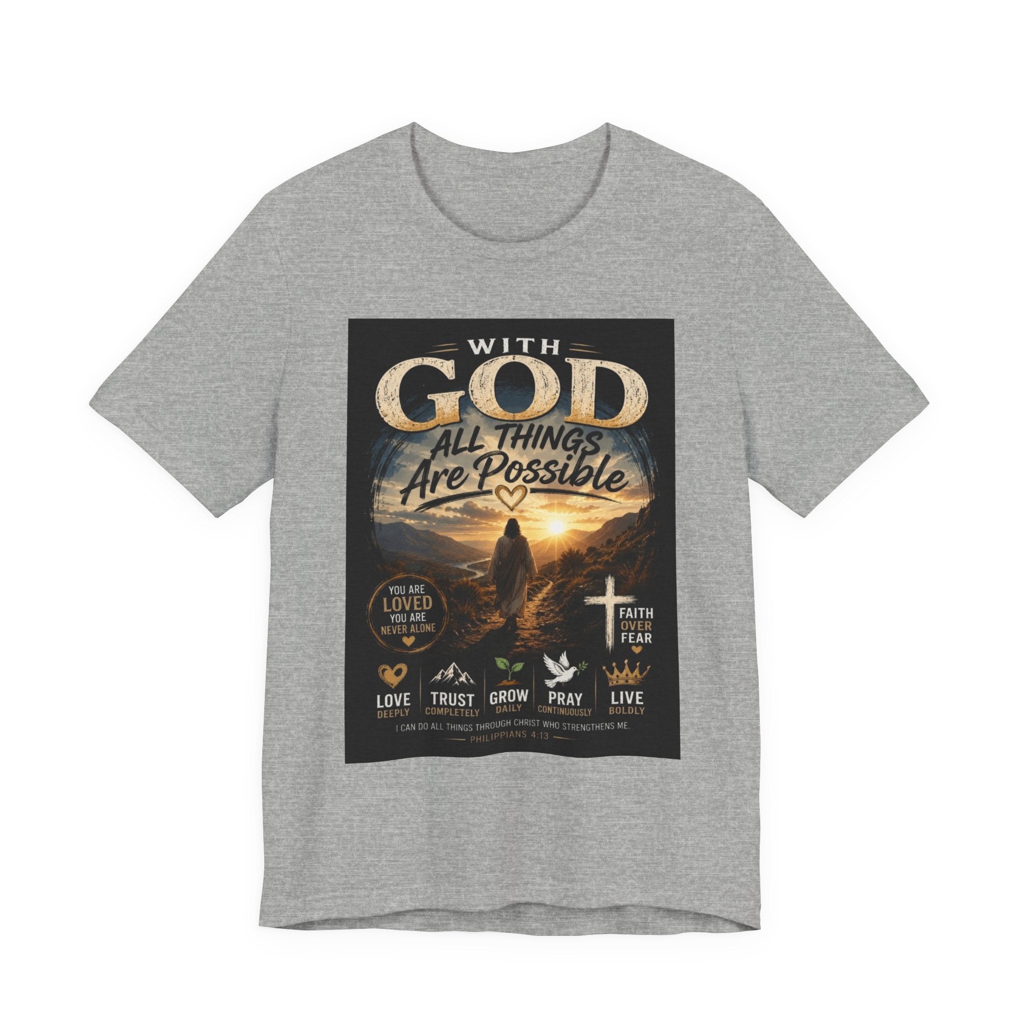 Unisex Jersey Short Sleeve Tee