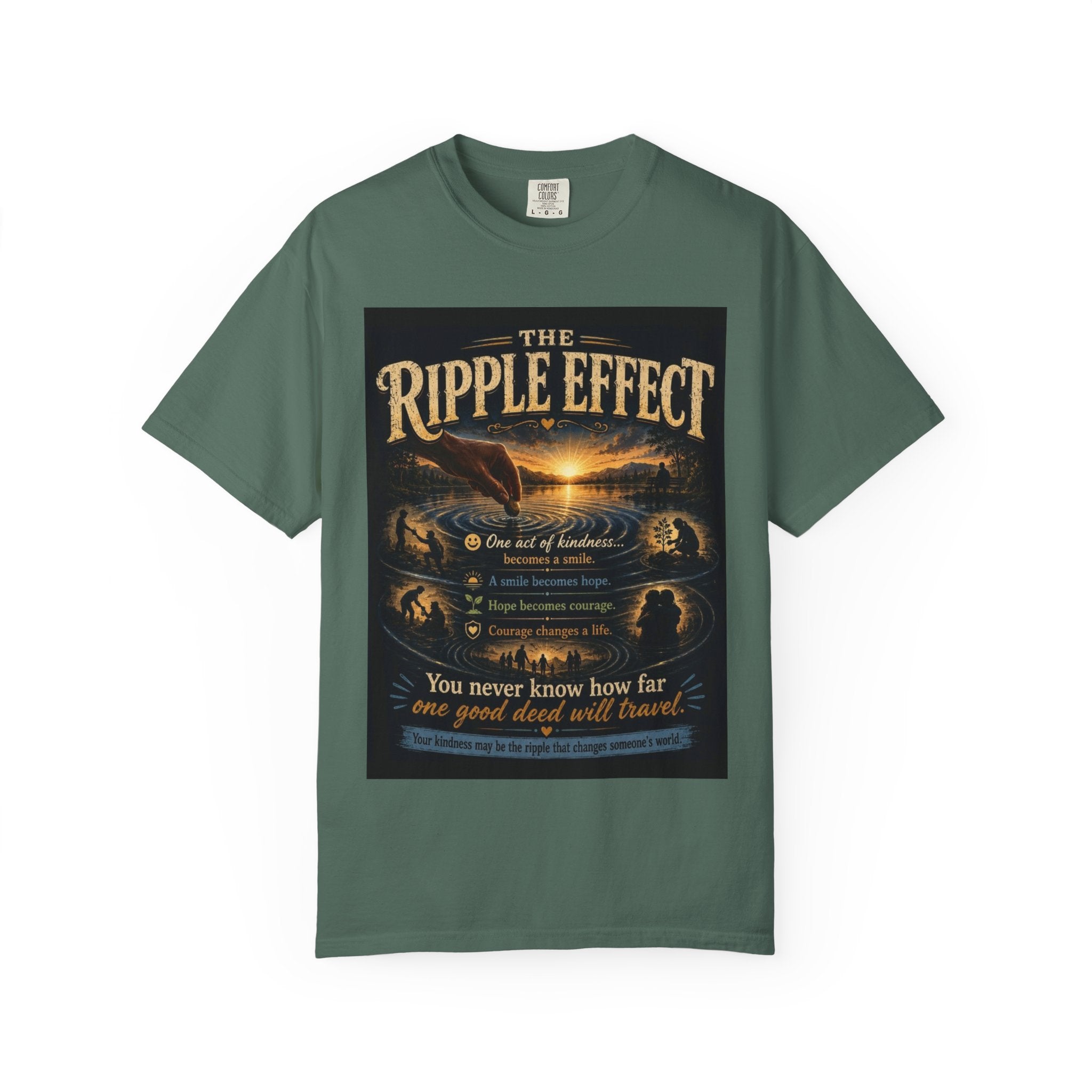 Ripple Effect T-Shirt — Inspirational 'The Ripple Effect' Graphic Tee