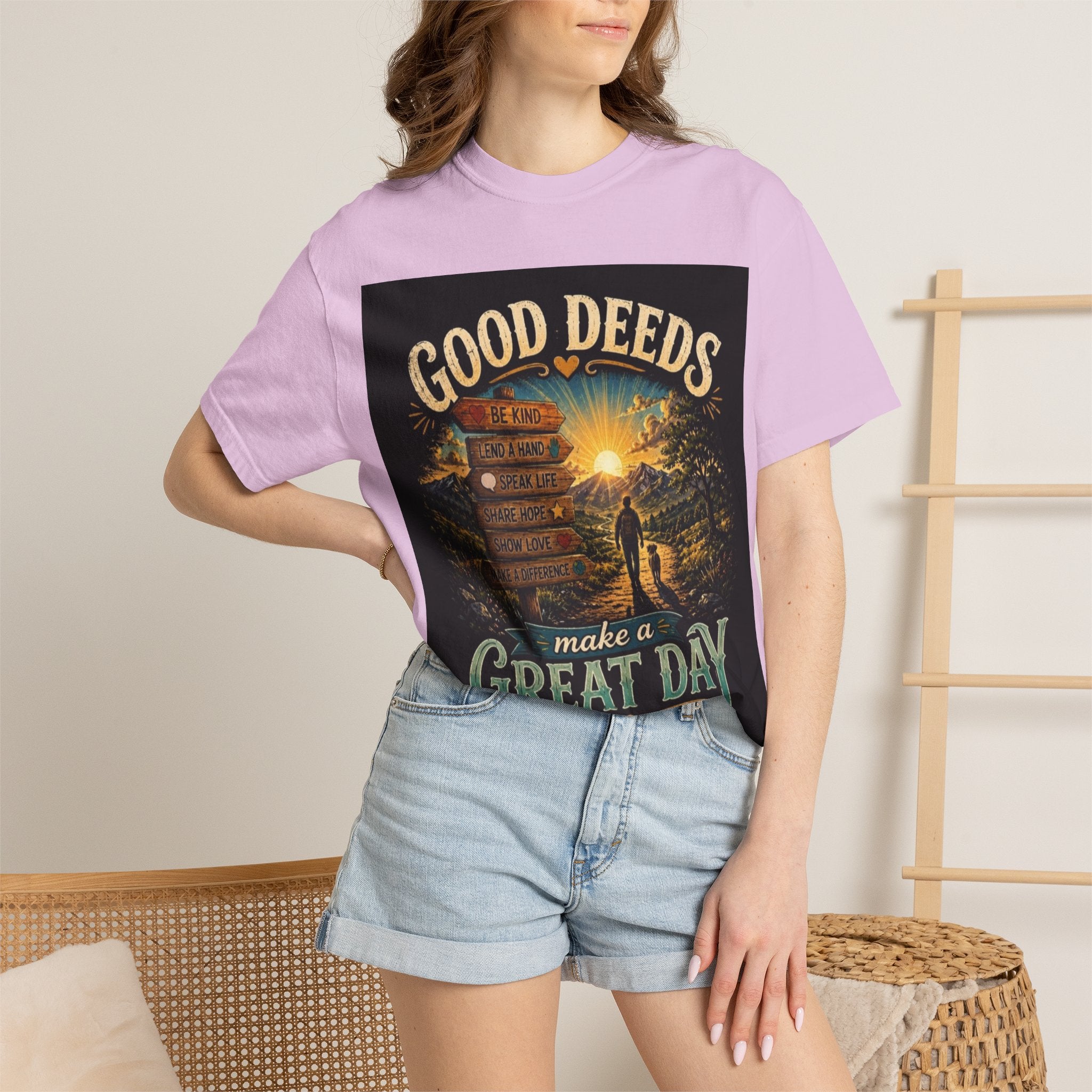 Good Deeds Make a Great Day T-Shirt
