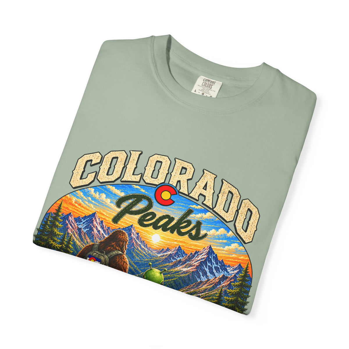 Colorado Peaks T-Shirt — One State, Endless Adventures Outdoor Graphic Tee