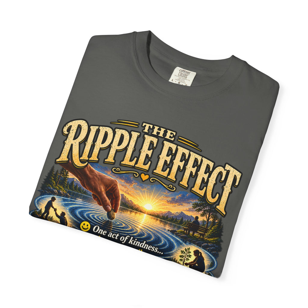 Ripple Effect T-Shirt — Inspirational Nature Graphic Tee