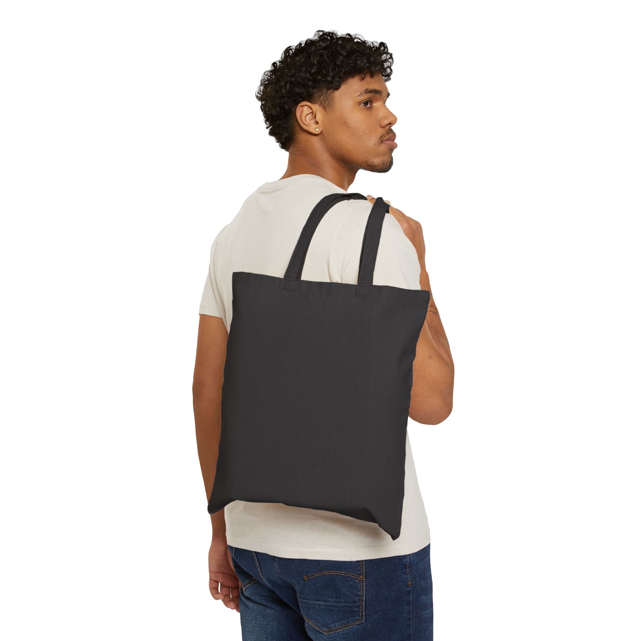 Tote Bag — "The Ripple Effect" Vintage Sunset Graphic Canvas Tote